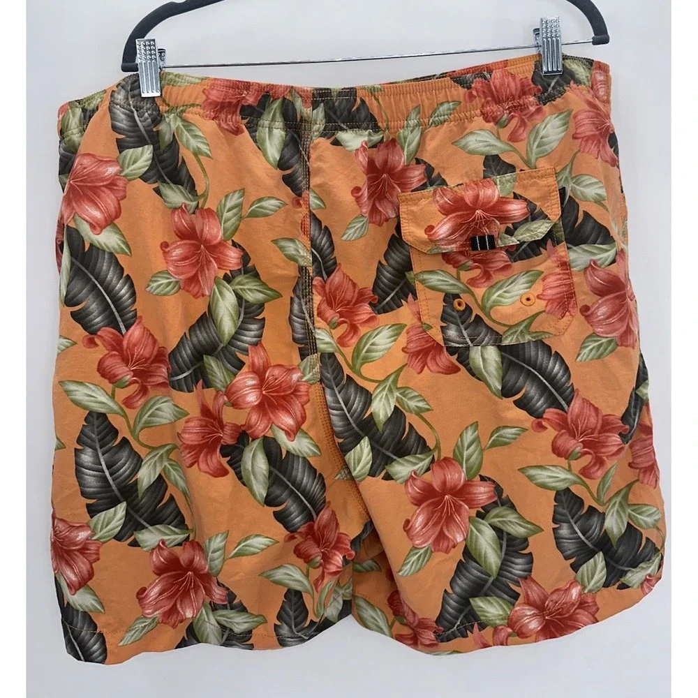 Tommy Bahama Relax Lined Swim Trunks Mens XXL 2XL‎ Floral Hawaiian Board Shorts